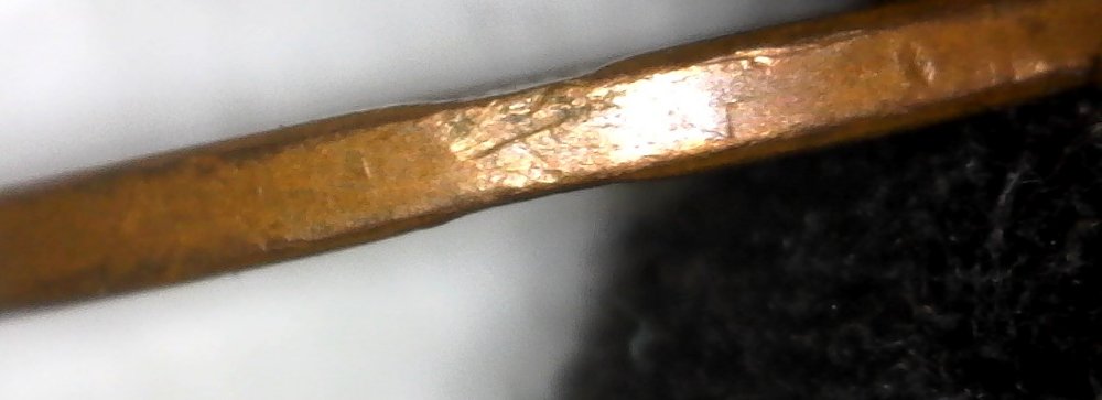 1982-P-Lincoln-Memorial-Cent-With-Genuine-Rim-Clip?-Found-CRH